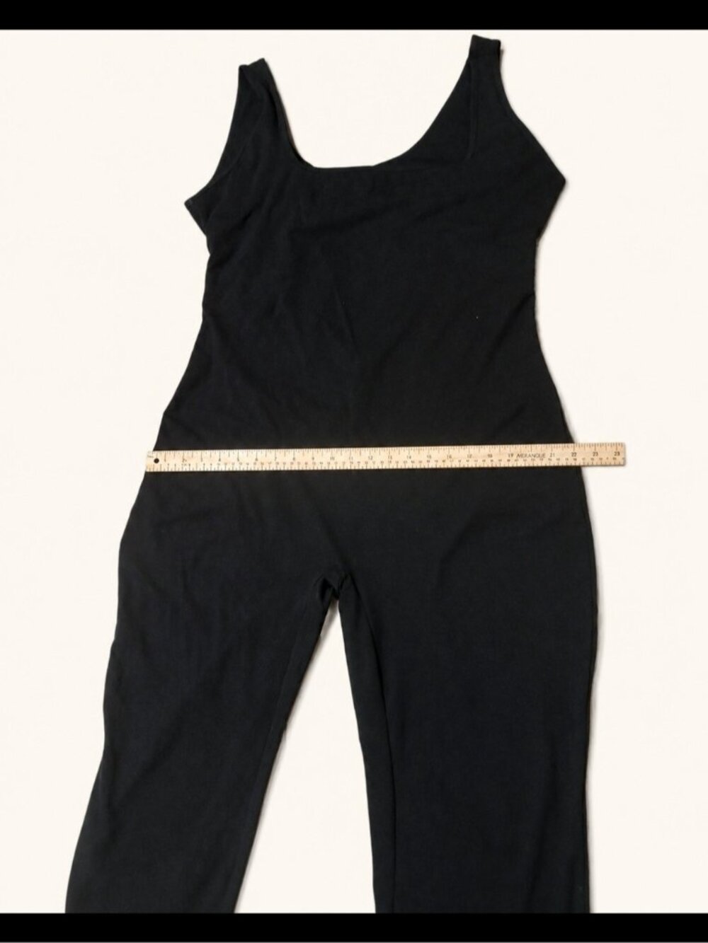 Fashion Nova Nova Sport Black Open-Back Flare Leg Jumpsuit Plus Size Y2K Sporty - Picture 6 of 7